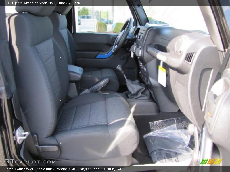 Black / Black 2011 Jeep Wrangler Sport 4x4