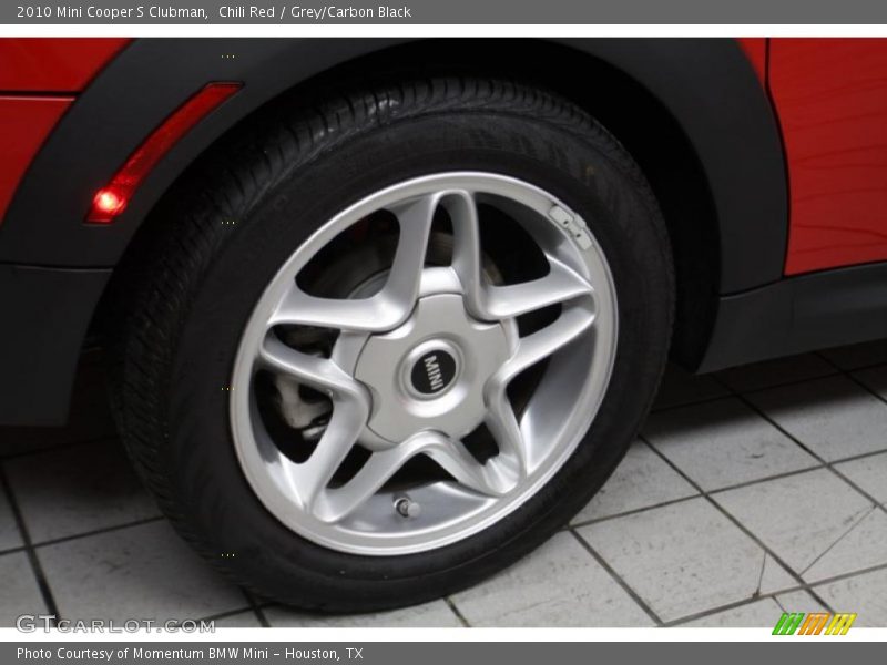 Chili Red / Grey/Carbon Black 2010 Mini Cooper S Clubman