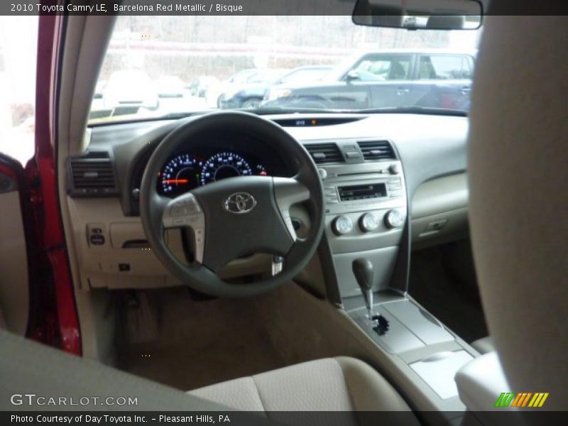 Barcelona Red Metallic / Bisque 2010 Toyota Camry LE
