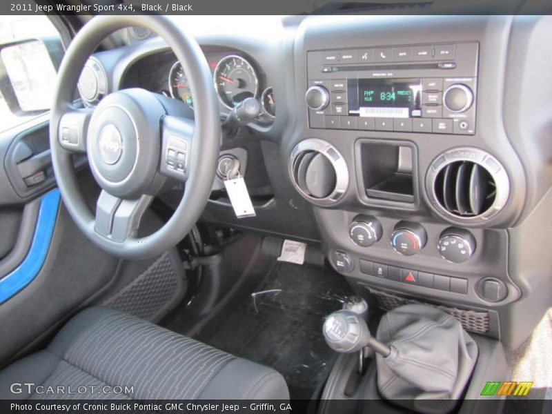 Black / Black 2011 Jeep Wrangler Sport 4x4