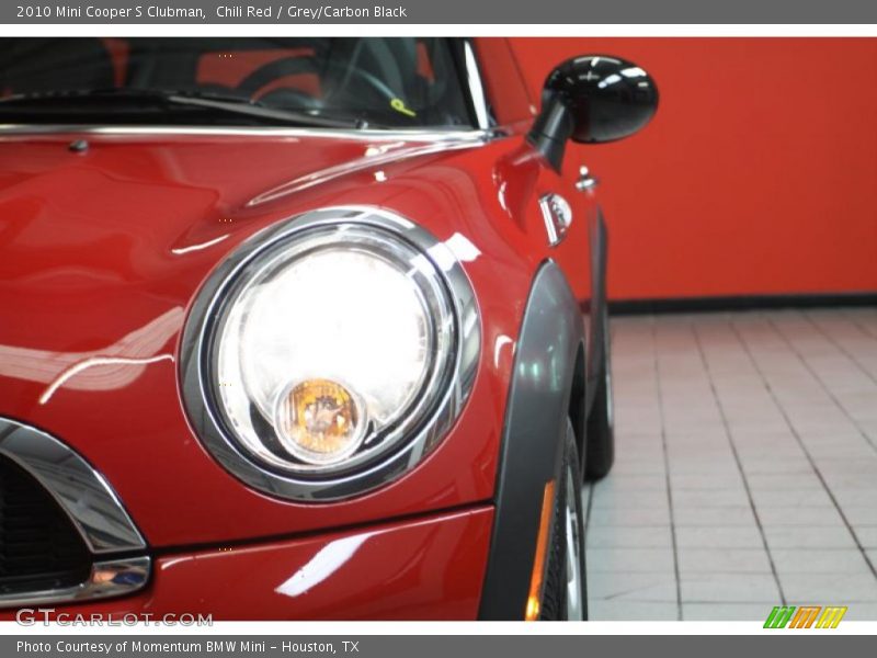 Chili Red / Grey/Carbon Black 2010 Mini Cooper S Clubman