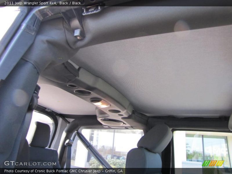 Black / Black 2011 Jeep Wrangler Sport 4x4