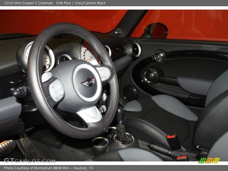 Chili Red / Grey/Carbon Black 2010 Mini Cooper S Clubman