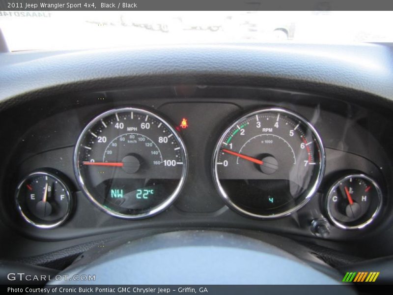 Black / Black 2011 Jeep Wrangler Sport 4x4