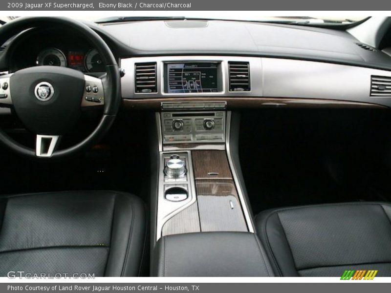 Ebony Black / Charcoal/Charcoal 2009 Jaguar XF Supercharged