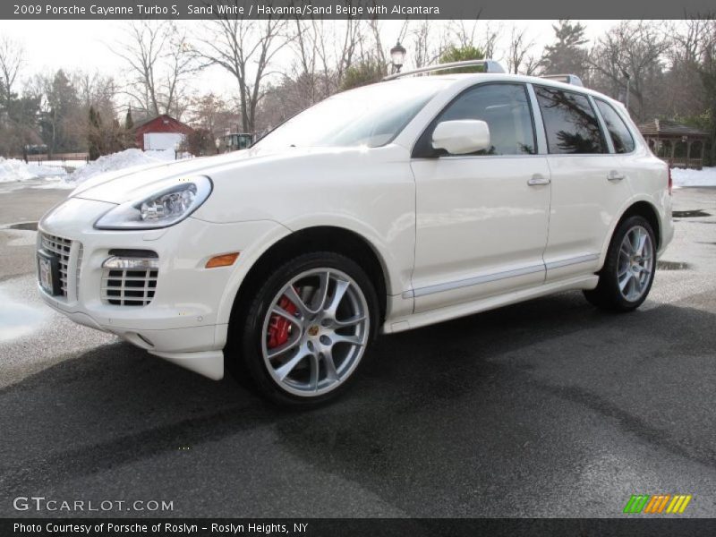 Sand White / Havanna/Sand Beige with Alcantara 2009 Porsche Cayenne Turbo S