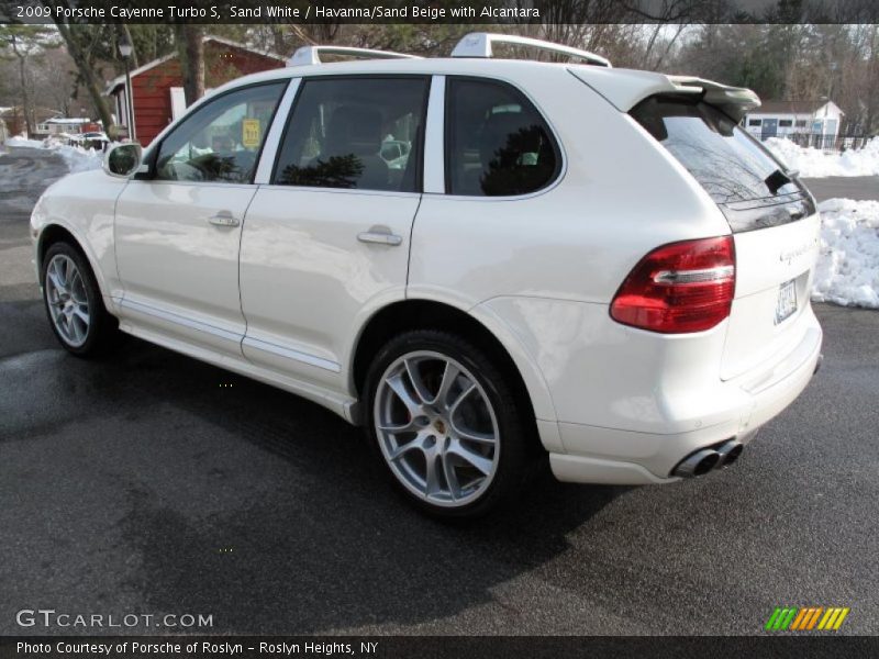  2009 Cayenne Turbo S Sand White