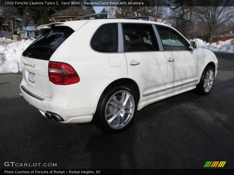 Sand White / Havanna/Sand Beige with Alcantara 2009 Porsche Cayenne Turbo S