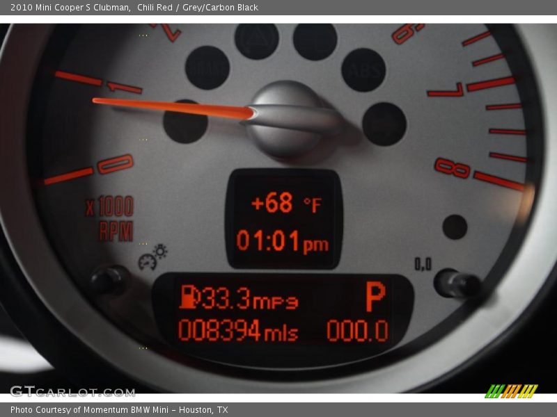 Chili Red / Grey/Carbon Black 2010 Mini Cooper S Clubman
