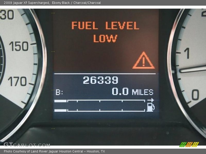 Ebony Black / Charcoal/Charcoal 2009 Jaguar XF Supercharged