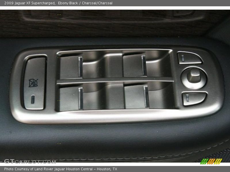 Ebony Black / Charcoal/Charcoal 2009 Jaguar XF Supercharged