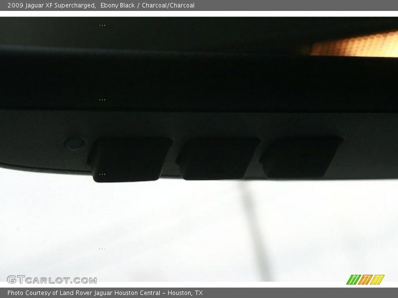 Ebony Black / Charcoal/Charcoal 2009 Jaguar XF Supercharged