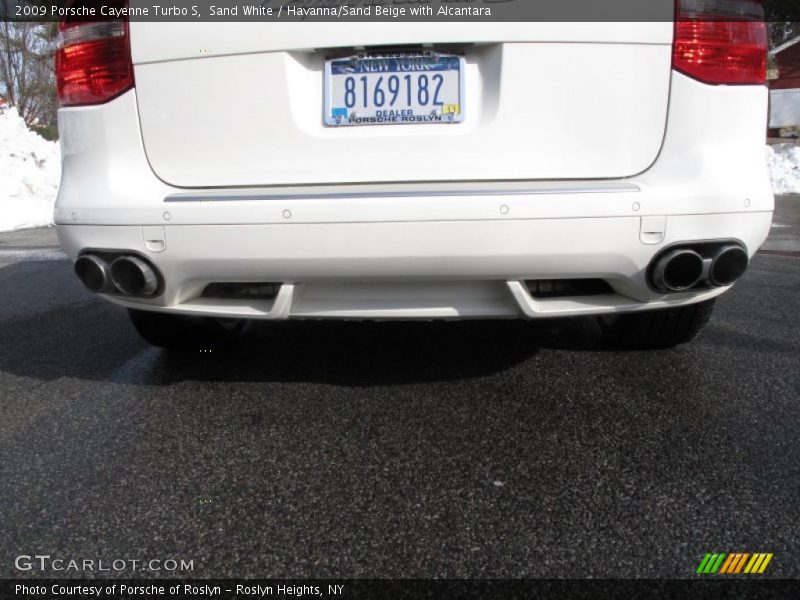 Sand White / Havanna/Sand Beige with Alcantara 2009 Porsche Cayenne Turbo S