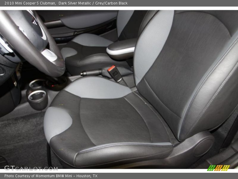 Dark Silver Metallic / Grey/Carbon Black 2010 Mini Cooper S Clubman