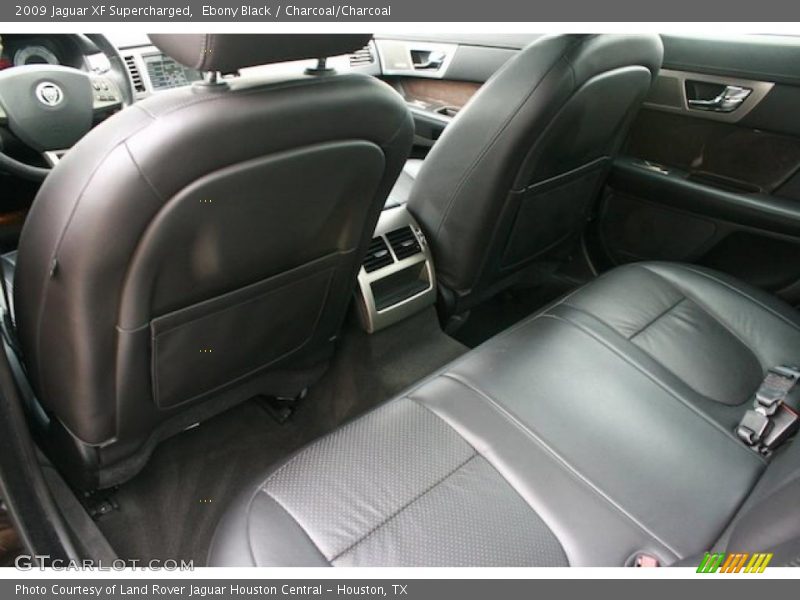 Ebony Black / Charcoal/Charcoal 2009 Jaguar XF Supercharged