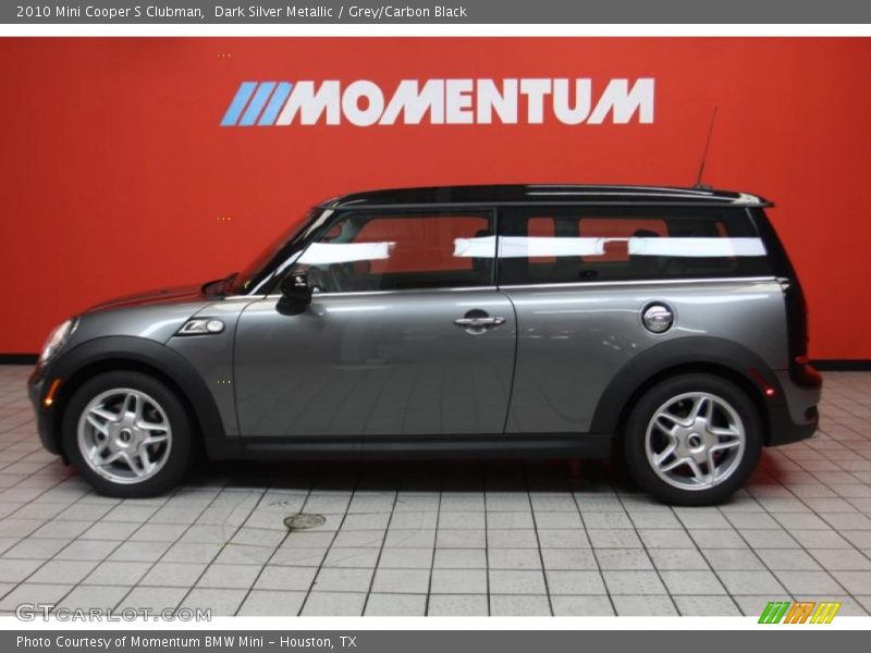 Dark Silver Metallic / Grey/Carbon Black 2010 Mini Cooper S Clubman