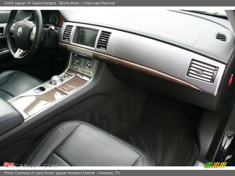 Ebony Black / Charcoal/Charcoal 2009 Jaguar XF Supercharged
