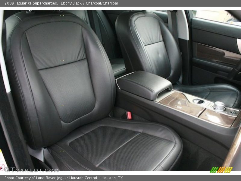 Ebony Black / Charcoal/Charcoal 2009 Jaguar XF Supercharged