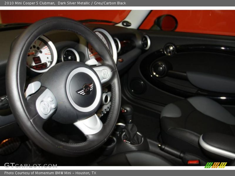 Dark Silver Metallic / Grey/Carbon Black 2010 Mini Cooper S Clubman
