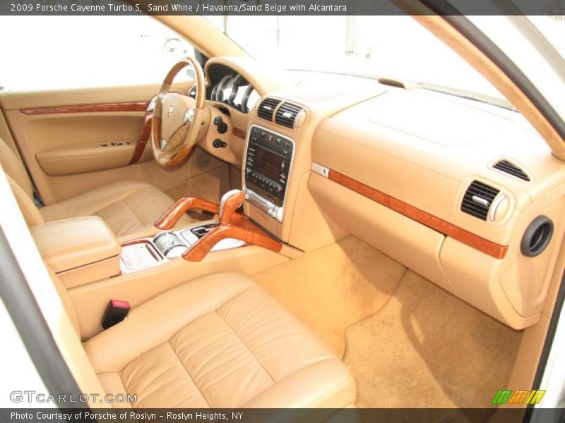 Sand White / Havanna/Sand Beige with Alcantara 2009 Porsche Cayenne Turbo S