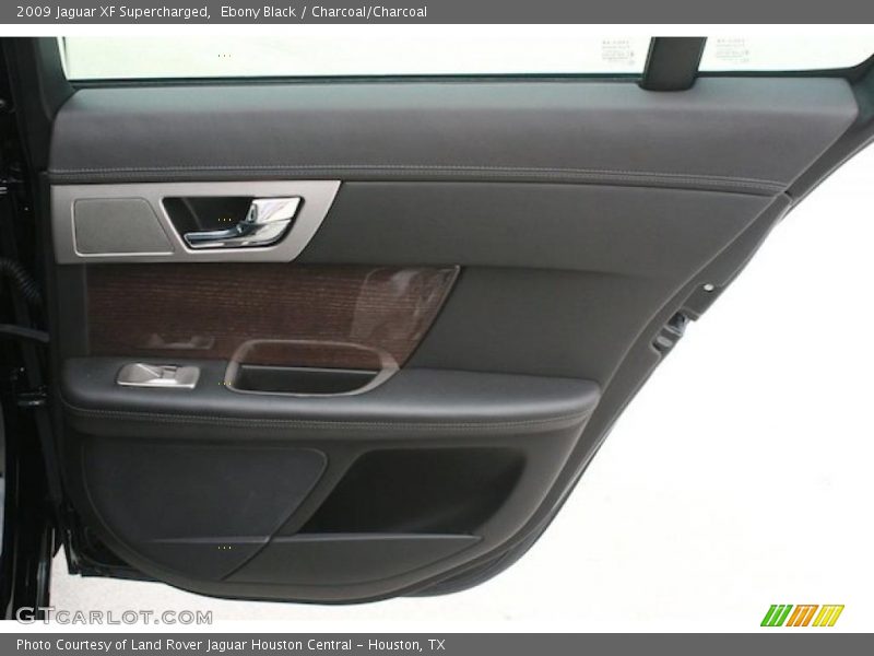 Ebony Black / Charcoal/Charcoal 2009 Jaguar XF Supercharged