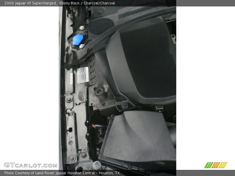 Ebony Black / Charcoal/Charcoal 2009 Jaguar XF Supercharged