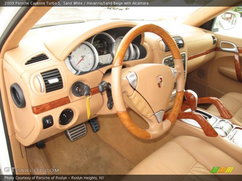  2009 Cayenne Turbo S Havanna/Sand Beige with Alcantara Interior