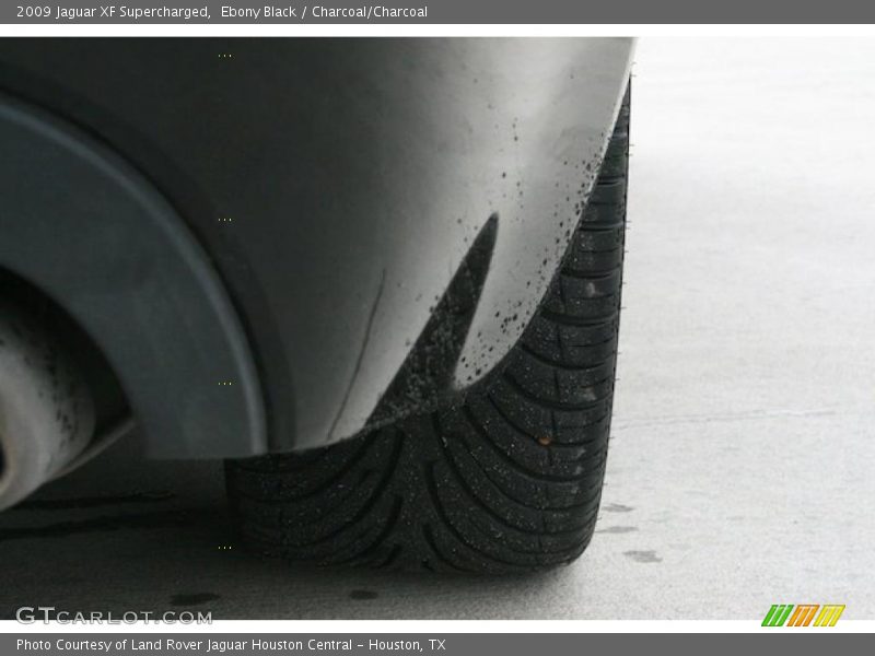 Ebony Black / Charcoal/Charcoal 2009 Jaguar XF Supercharged