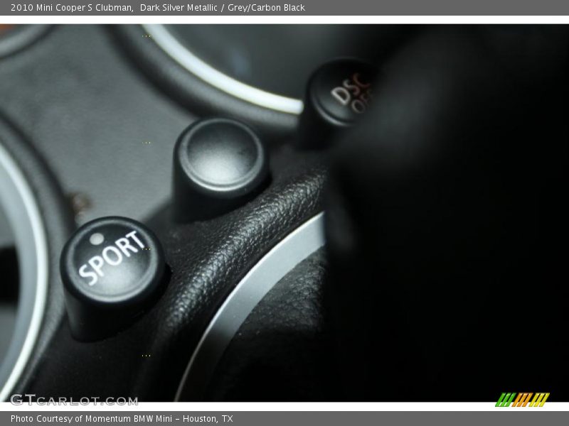 Dark Silver Metallic / Grey/Carbon Black 2010 Mini Cooper S Clubman