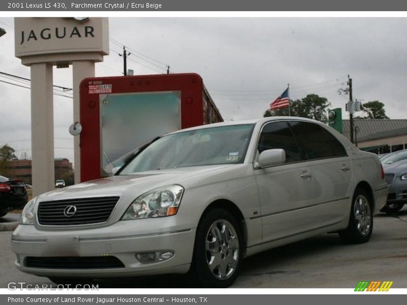 Parchment Crystal / Ecru Beige 2001 Lexus LS 430