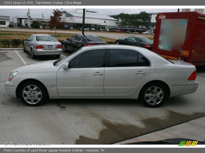Parchment Crystal / Ecru Beige 2001 Lexus LS 430