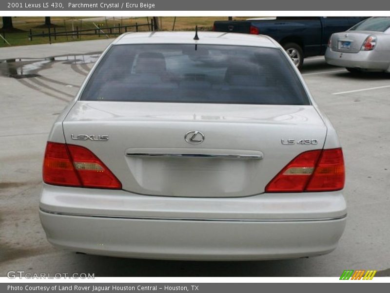 Parchment Crystal / Ecru Beige 2001 Lexus LS 430