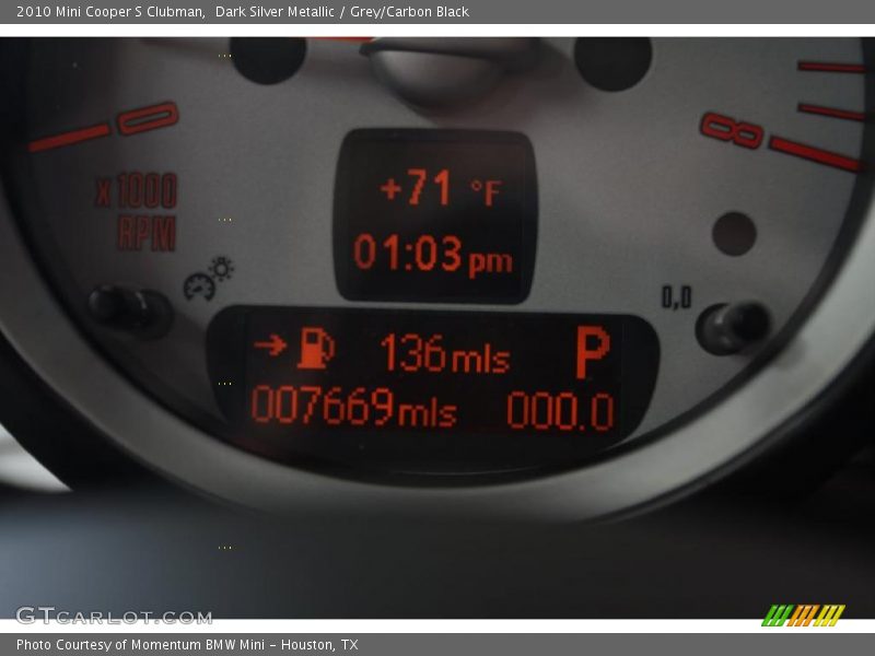 Dark Silver Metallic / Grey/Carbon Black 2010 Mini Cooper S Clubman