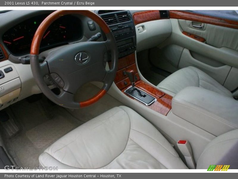 Parchment Crystal / Ecru Beige 2001 Lexus LS 430