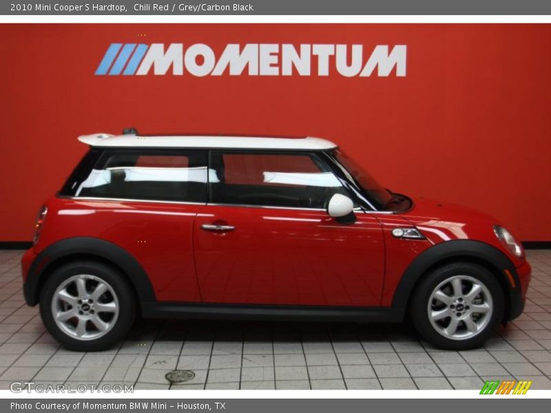 Chili Red / Grey/Carbon Black 2010 Mini Cooper S Hardtop