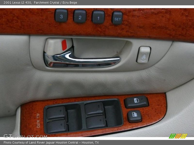 Parchment Crystal / Ecru Beige 2001 Lexus LS 430