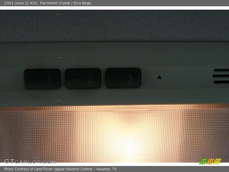 Parchment Crystal / Ecru Beige 2001 Lexus LS 430