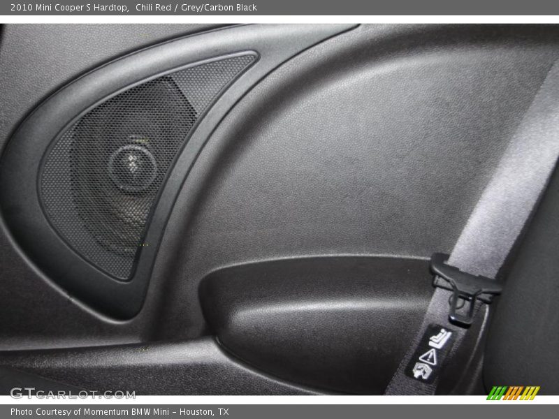 Chili Red / Grey/Carbon Black 2010 Mini Cooper S Hardtop