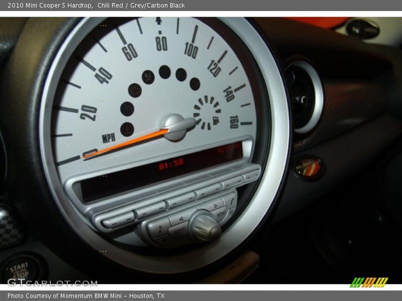 Chili Red / Grey/Carbon Black 2010 Mini Cooper S Hardtop