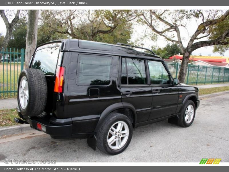 Java Black / Black 2003 Land Rover Discovery SE