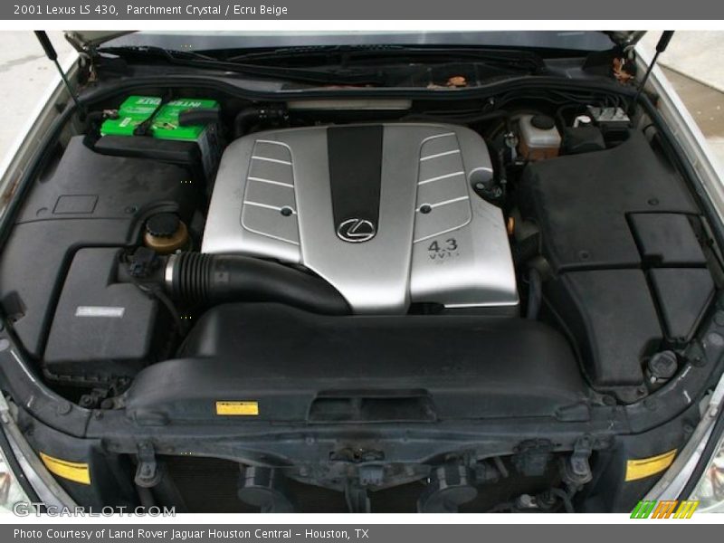 Parchment Crystal / Ecru Beige 2001 Lexus LS 430