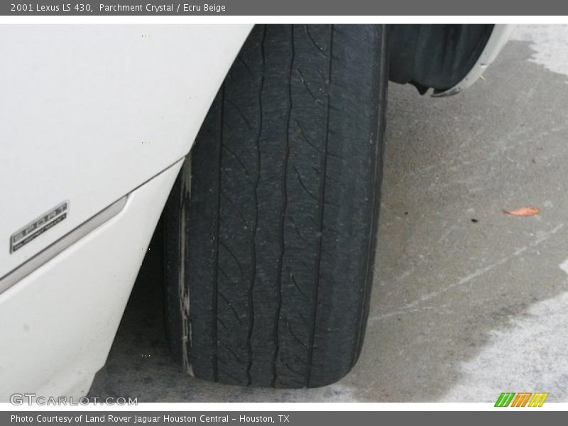 Parchment Crystal / Ecru Beige 2001 Lexus LS 430