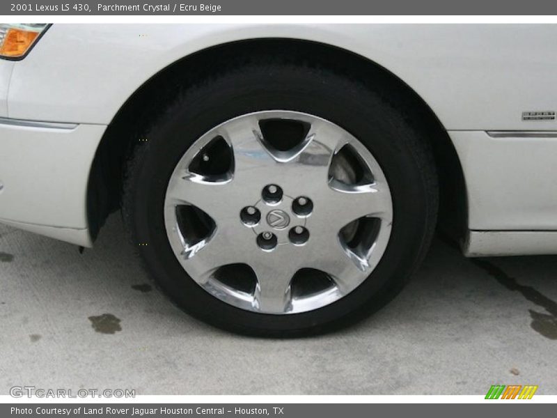 Parchment Crystal / Ecru Beige 2001 Lexus LS 430