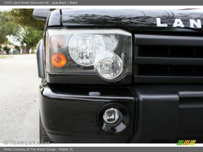 Java Black / Black 2003 Land Rover Discovery SE