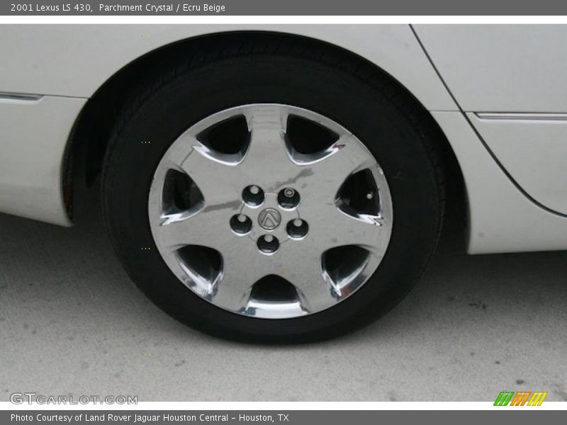 Parchment Crystal / Ecru Beige 2001 Lexus LS 430