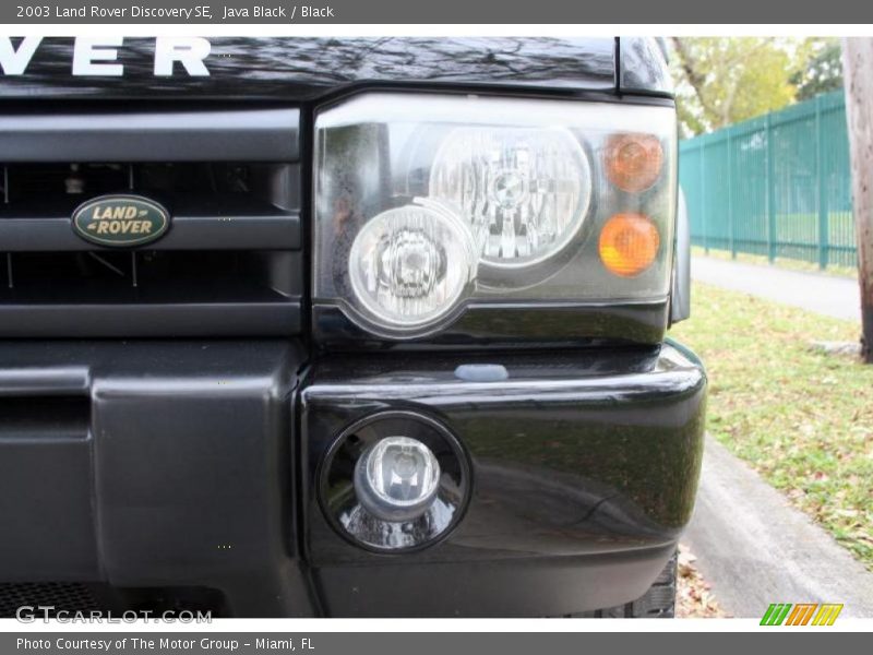 Java Black / Black 2003 Land Rover Discovery SE