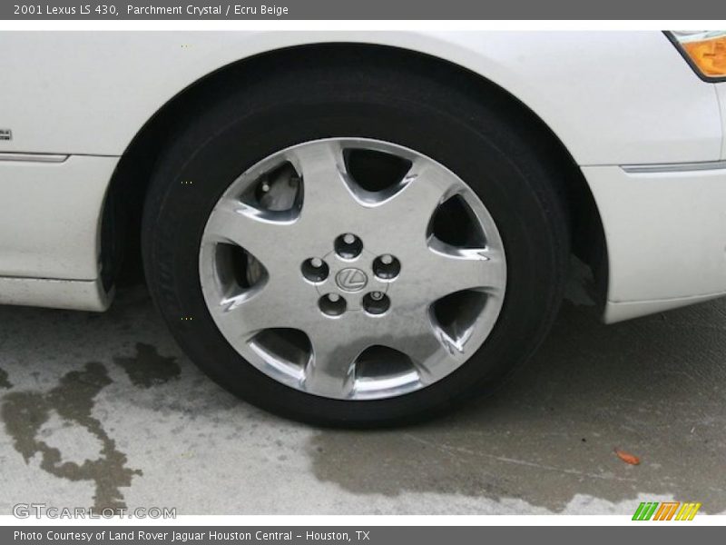 Parchment Crystal / Ecru Beige 2001 Lexus LS 430