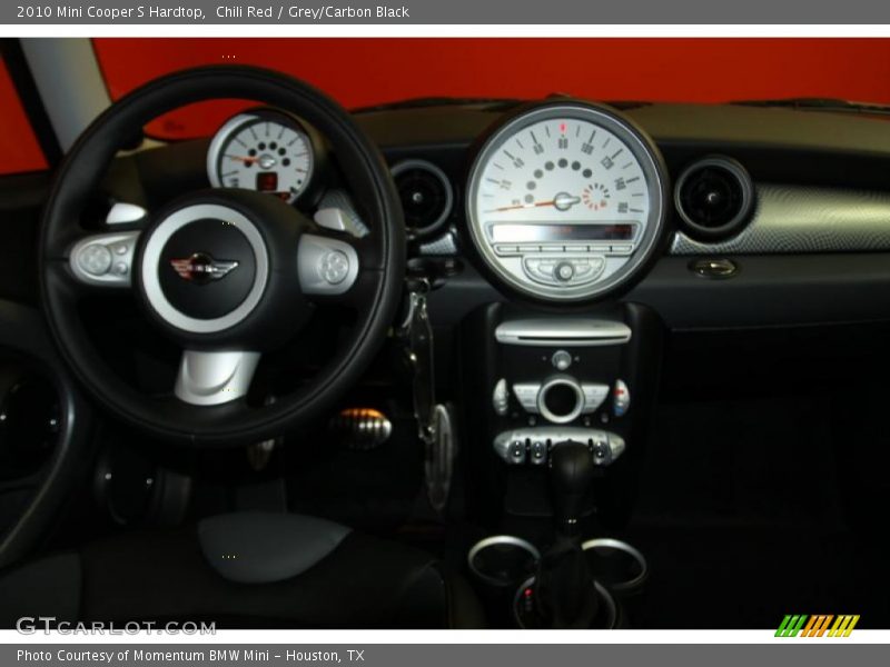 Chili Red / Grey/Carbon Black 2010 Mini Cooper S Hardtop