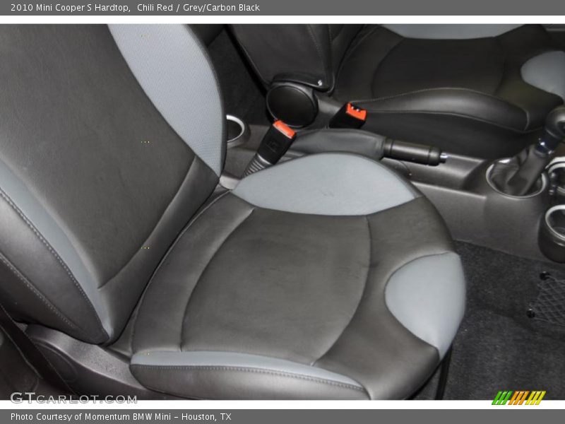Chili Red / Grey/Carbon Black 2010 Mini Cooper S Hardtop