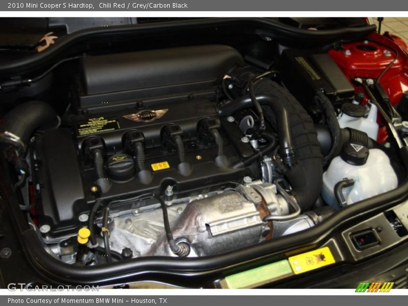 Chili Red / Grey/Carbon Black 2010 Mini Cooper S Hardtop